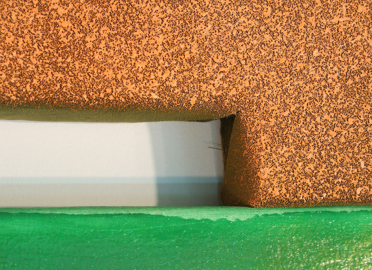sprayedorangekeyoverpermgreenpulldetail