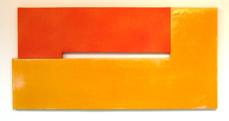 sprayedorangekeyovertransparentyellowpull
