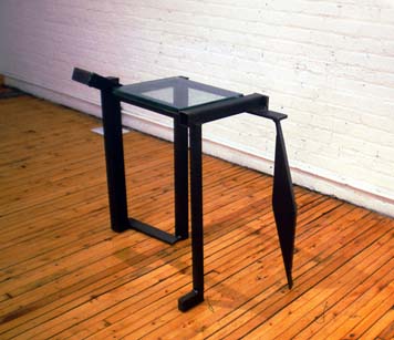 Uncovered,{view2},Andre Fauteux, Sable-Castelli Gallery Exhibition, &copy;2003, sculpture
